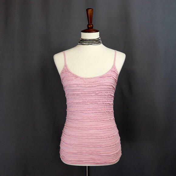 Valentino Vintage 2000's Tank Top Pink Small - XS Camisole - Picture 1 of 14